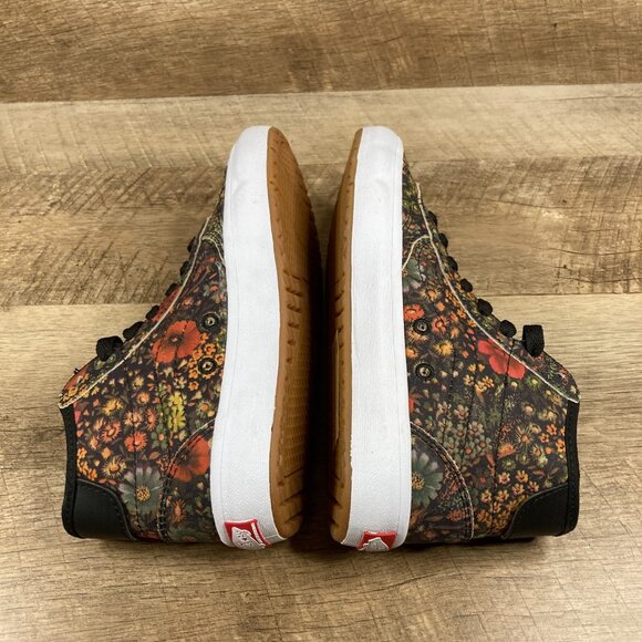 VANS The Lizzie Armonto Floral Black/Multi VR3 Cush Mid Skater Womens 5.5 NEW - Picture 7 of 10